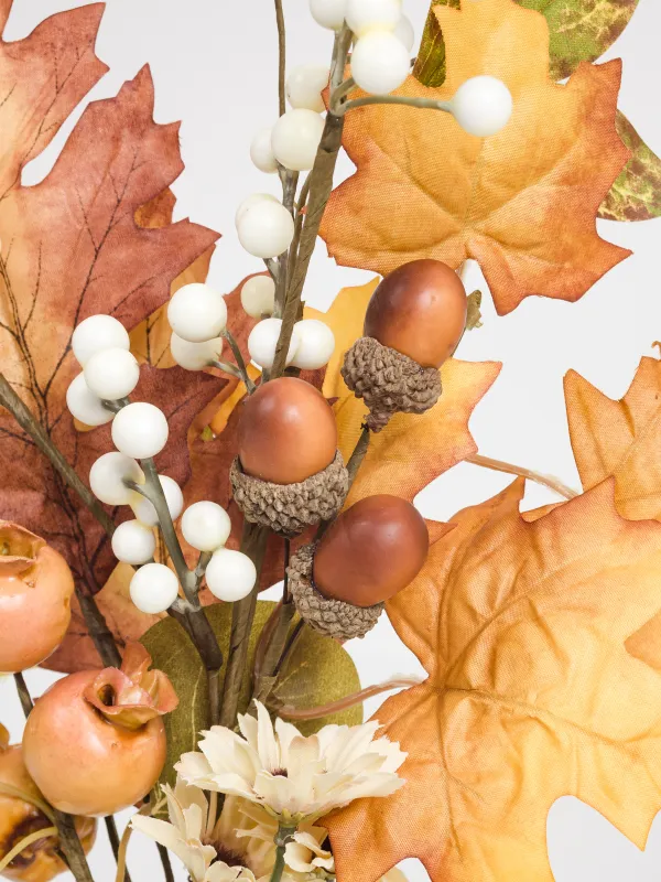 Ветка декоративная, 60 см, полиэстер/пенопласт, Шиповник с ягодами, Forest symphony decor, image-4