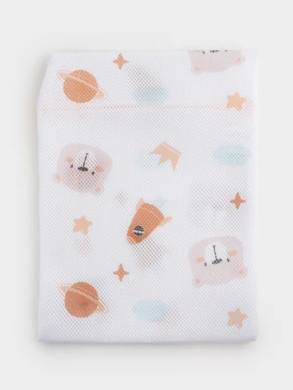 Мешок для стирки детской одежды, 30х40 см, полиэстер, Мишки, Safety Bear, image-1