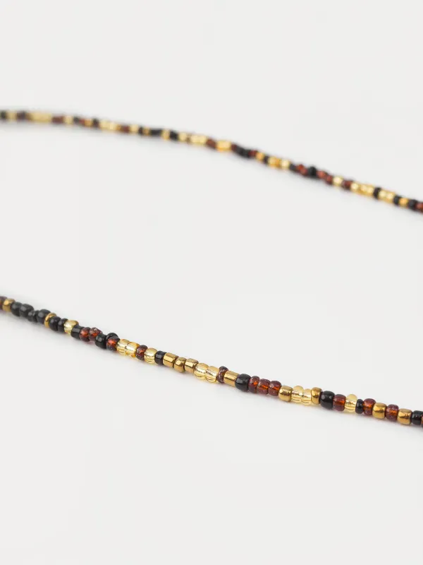 Цепочка для очков, 71 см, бисер/металл, цветная, Pearl color, image-2