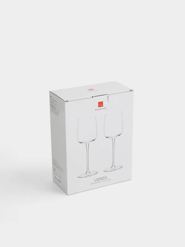 Бокал для белого вина, 410 мл, 2 шт, кристальное стекло, Lienza, image-4