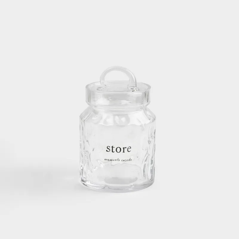 Банка для сыпучих продуктов, Clear font