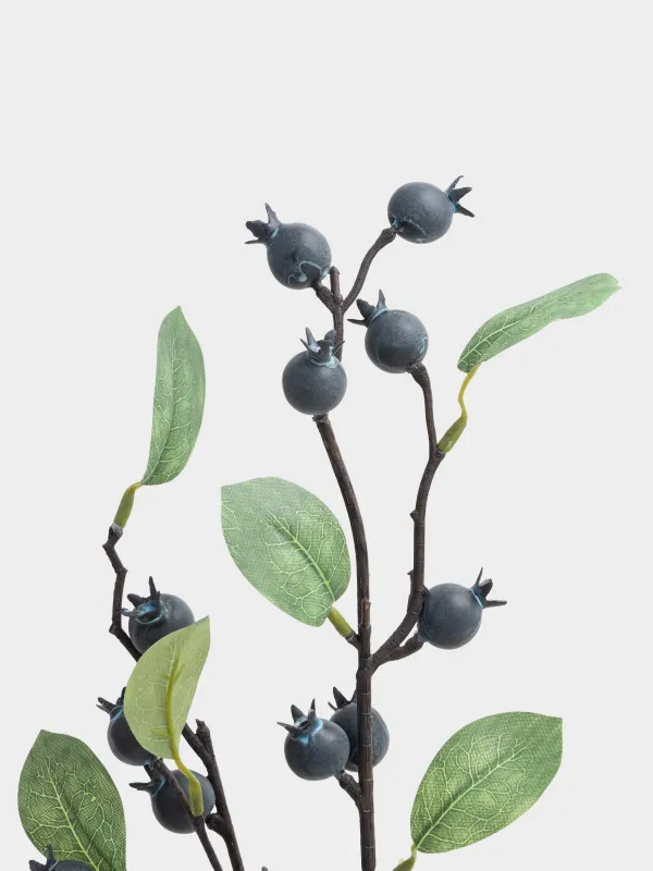 Ветка декоративная, 88 cм, Голубика, Fruit decor, image-3