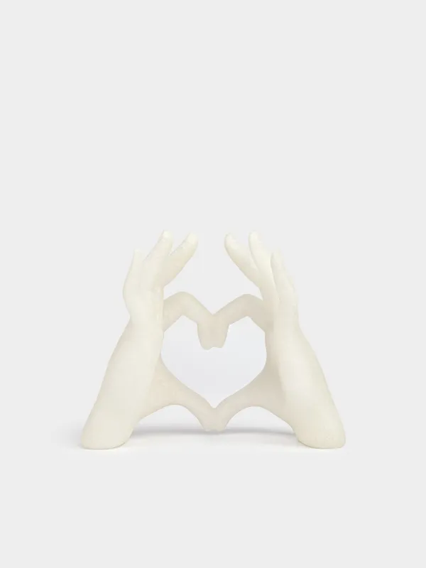 Статуэтка, 20х17 см, Жест сердца, Hand, image-2