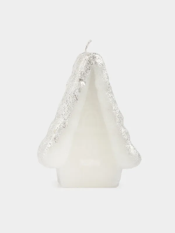 Свеча, 7x10 см, с блестками, Домик, House shape, image-0