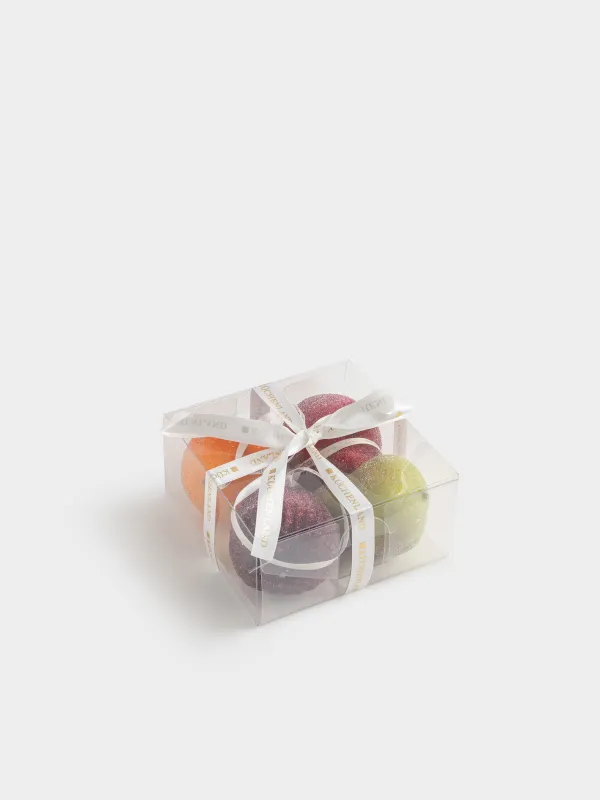 Набор елочных игрушек, 9 см, 4 шт, Фрукты, Fruits, image-5