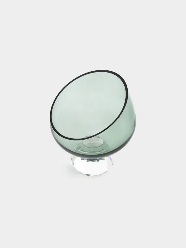 Конфетница, 13х17 см, на ножке, стекло, Charm L, image-2