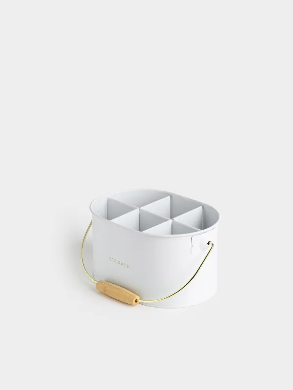 Органайзер для моющих средств, молочный, Compact, image-1