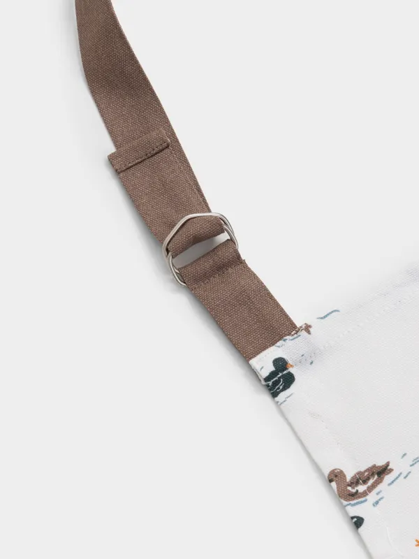 Фартук, молочный, Ducks in pond, image-3