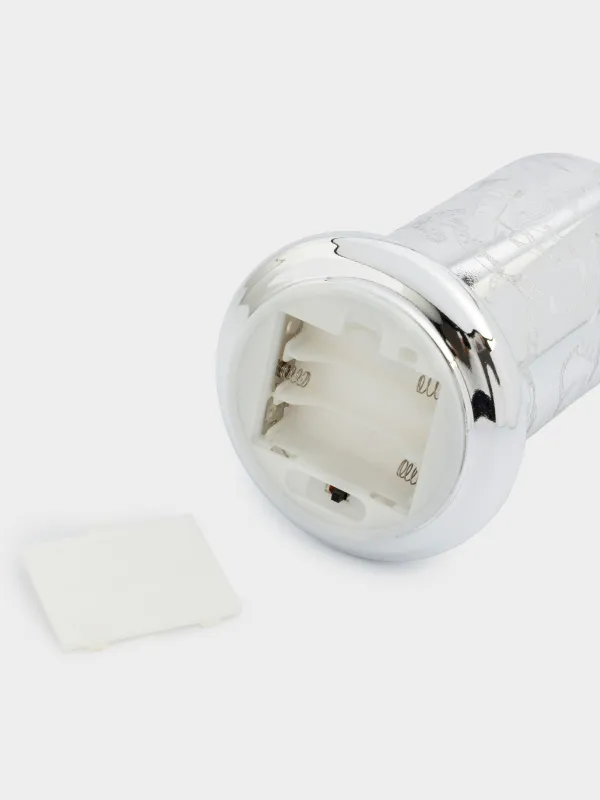 Светильник декоративный, 15 см, Silver style, image-1