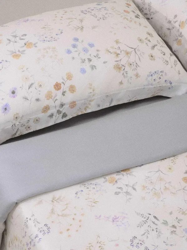 Постельное белье, евро, тенсель, Полевые цветы, Tencel, image-1