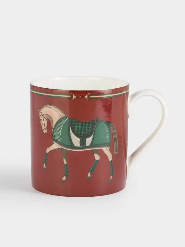 Кружка, 380 мл, Лошадь, Warhorse, image-0