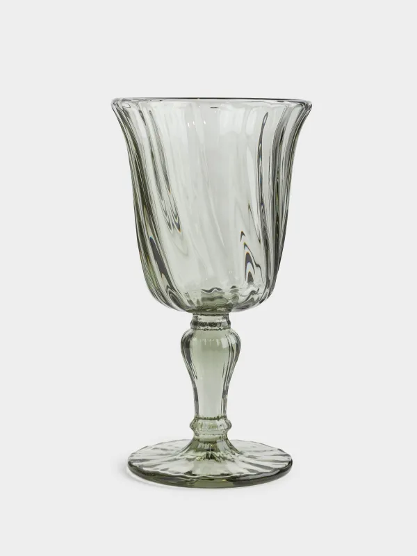 Бокал-кубок для вина, 220 мл, 2 шт, стекло Р, зеленый, Lombardy R color, image-3