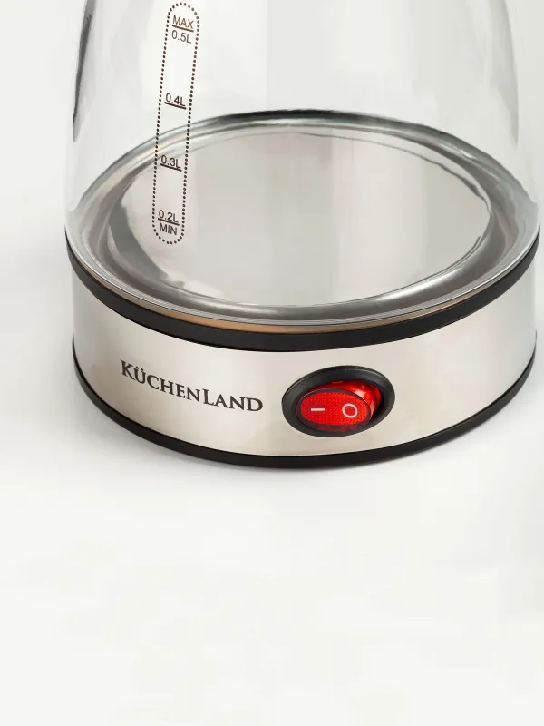 Турка электрическая, 500 мл, стекло/пластик, Comfort, image-2