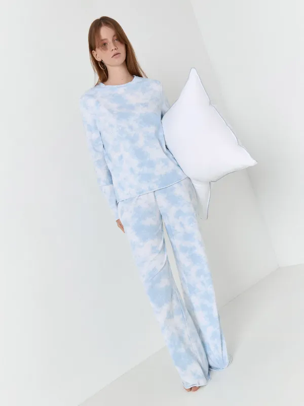 Брюки домашние, голубые, Jocelyn, image-5