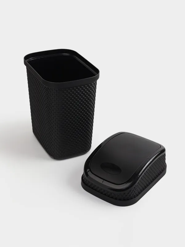 Емкость для мусора, 10 л, Nickel, image-4