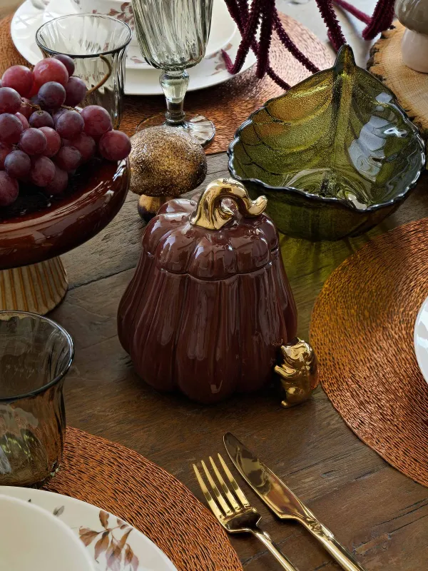 Емкость для хранения, 720 мл, Еж у тыквы, Colors autumn, image-7