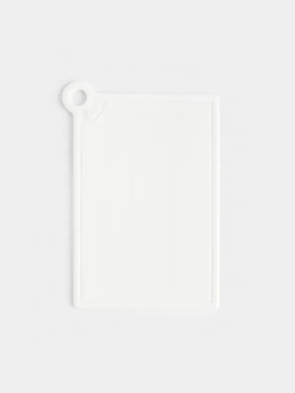 Доска разделочная, 35х32 см, 4 шт, в подставке, пластик, бежевый микс, Galori, image-5