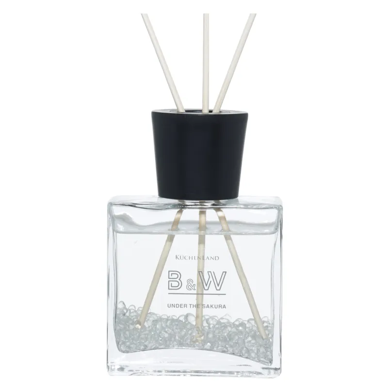 Ароматический диффузор, 100 мл, с кристаллами, Under The Sakura, B&W, image-0