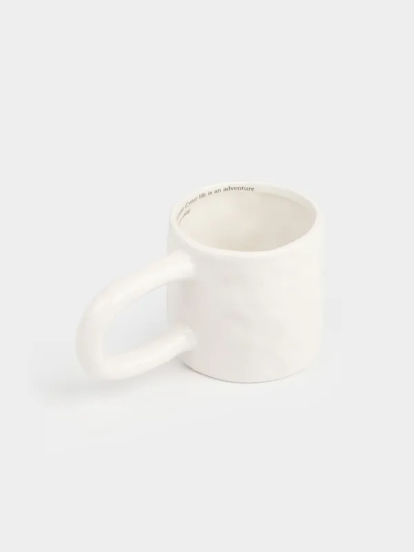 Кружка, 500 мл, The taste of life, Crumple font, image-3