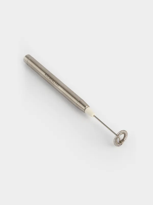 Вспениватель для молока, 21 см, погружной, сталь, бежевый, Cappuccino, image-1