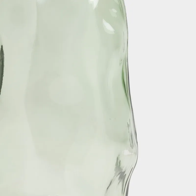 Ваза для цветов, 27 см, стекло, Crumple color, image-3