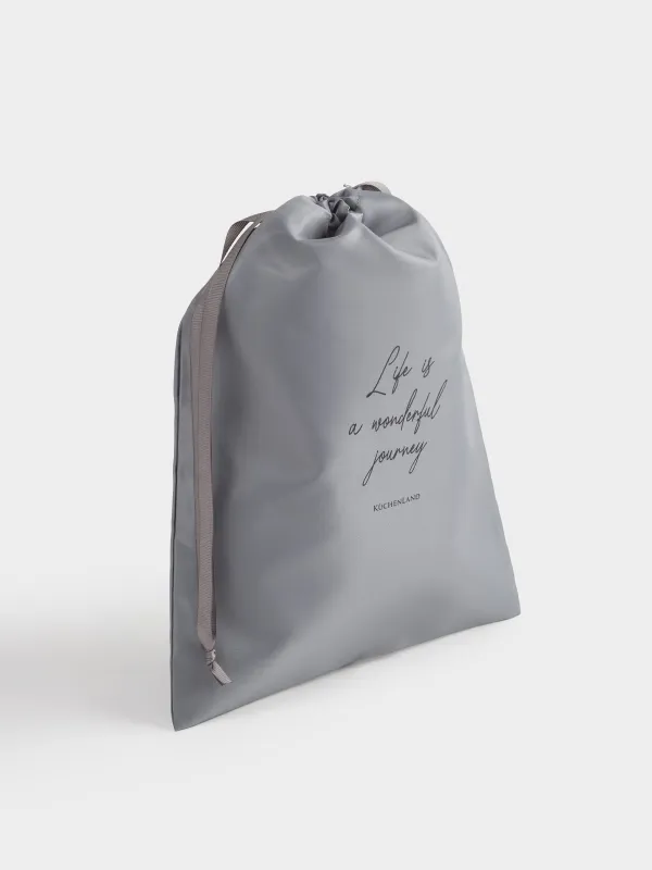 Органайзер для белья или обуви, 36х27 см, саржа, серый, Travel comfort, image-2