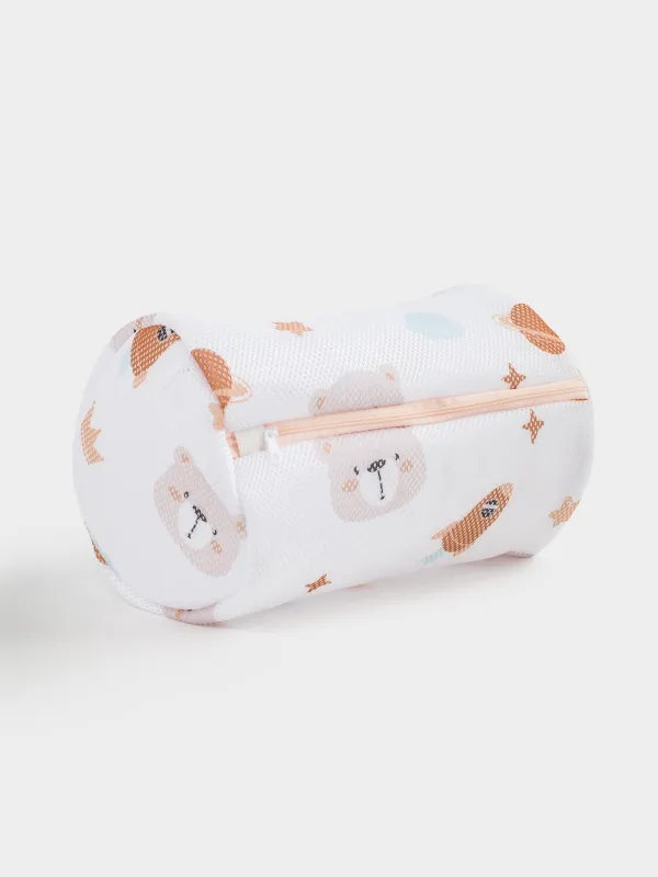 Мешок-баул для стирки детской одежды, 20х30см, полиэстер, Мишки, Safety Bear, image-1