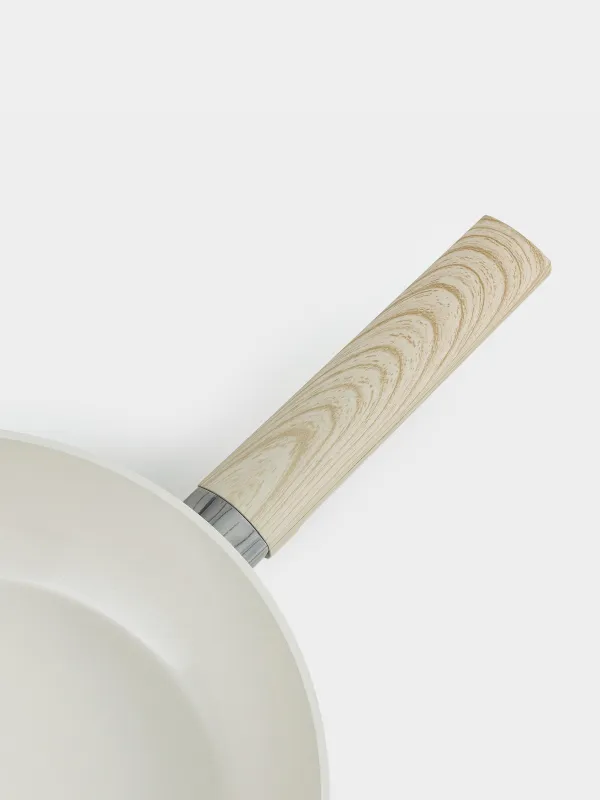 Сковорода, 24 см, с покрытием, алюминий, молочная, Sentimentality, image-3