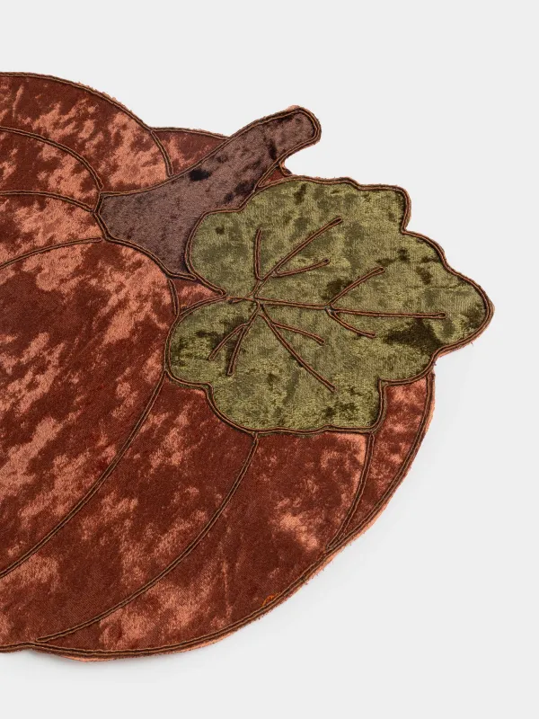 Салфетка под приборы, 37х38 см, Тыква, Velvet form, image-1
