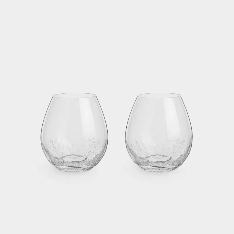 Стакан, 11 см, 450 мл, 2 шт, стекло, Ice