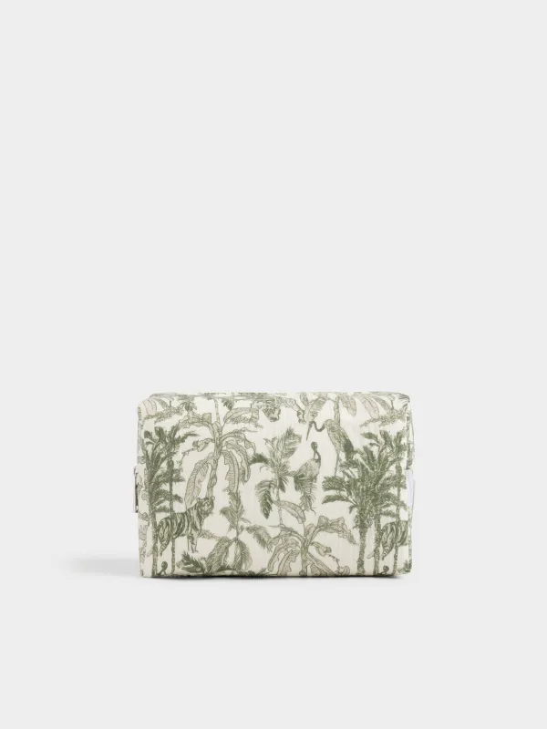 Косметичка, 22х15 см, Джунгли, Muslin print, image-0