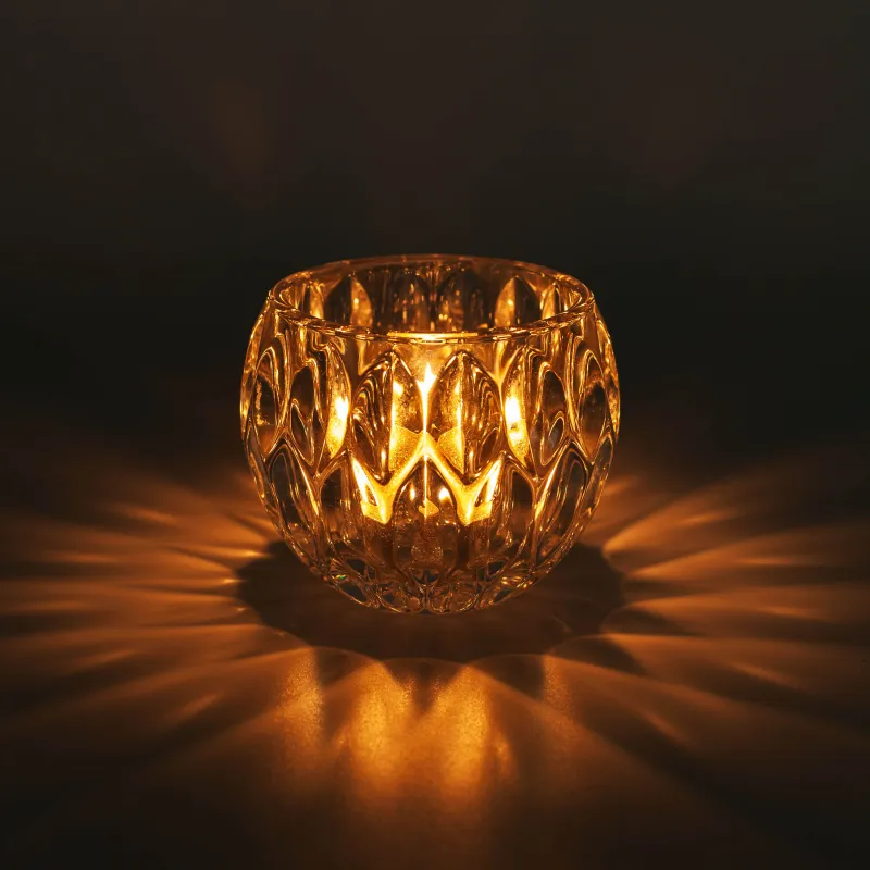 Подсвечник, 8 см, для чайной свечи, стекло Р, Ridi, image-5