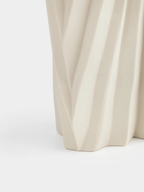 Ваза для цветов, 35 см, фарфор P, Crumple, image-3