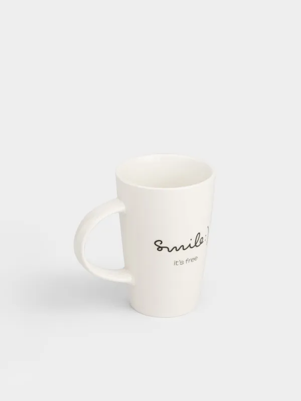 Кружка, 420 мл, Smile, Scroll, image-1