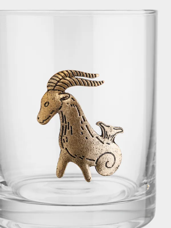 Стакан для виски, 340 мл, Козерог, Zodiac, image-1