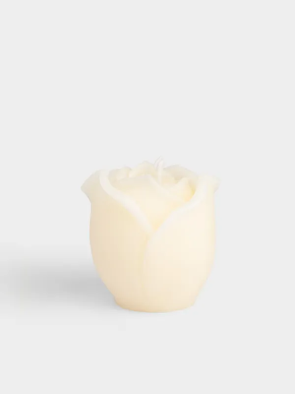 Свеча ароматическая, 8х8 см, Cold Fog Vetiver, Роза, Rose, image-0