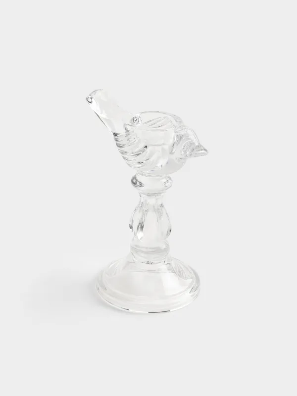 Подсвечник, 19 см, для чайной/тонкой свечи, Птица, Birds, image-1