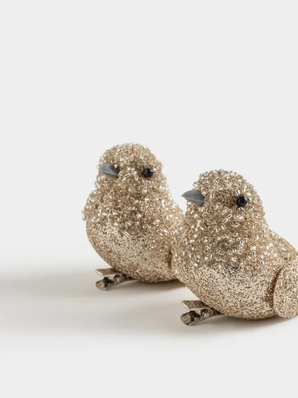 Украшение декоративное, 10 см, 2 шт, на клипсе, Птица, Birds NY, image-3