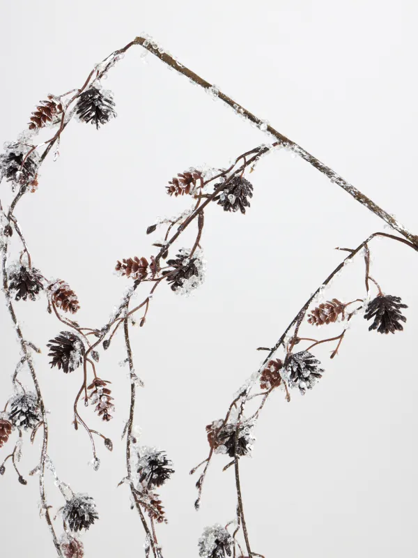 Ветка декоративная, 60 cм, Conifer delice, image-4