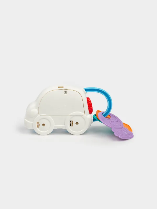 Игрушка-прорезыватель, 20х8 см, музыкальная, с подсветкой, пластик/полипропилен, Машина, Traffic, image-2