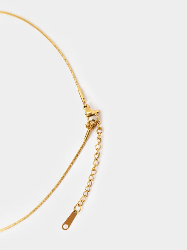 Цепочка, 45 см, с подвеской, металл, золотистая, Jewelry, image-2