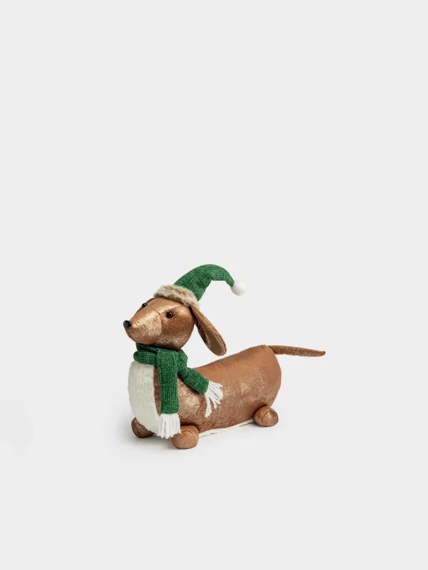 Изделие декоративное, 38х13 см, Такса, Dog toy, image-0