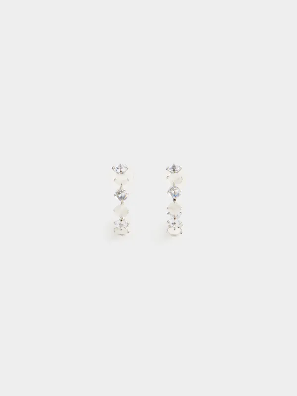 Серьги-пусеты, 2 шт, Кристаллы, Jewelry crystal, image-0