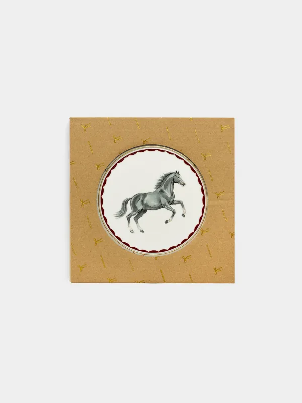 Подставка под горячее, 20 см, Конь, Zealous horse, image-3