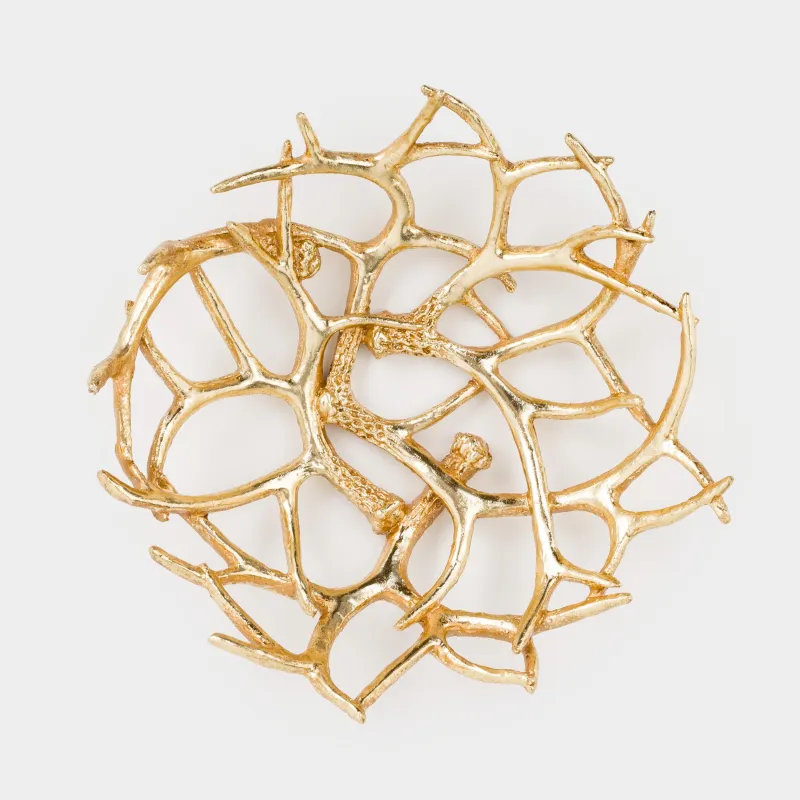 Блюдо декоративное, 32х12 см, Рога оленя, Deer, image-3