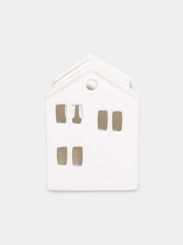 Подставка для кухонных принадлежностей, 15 см, керамика, белая, Дом, House shape, image-0