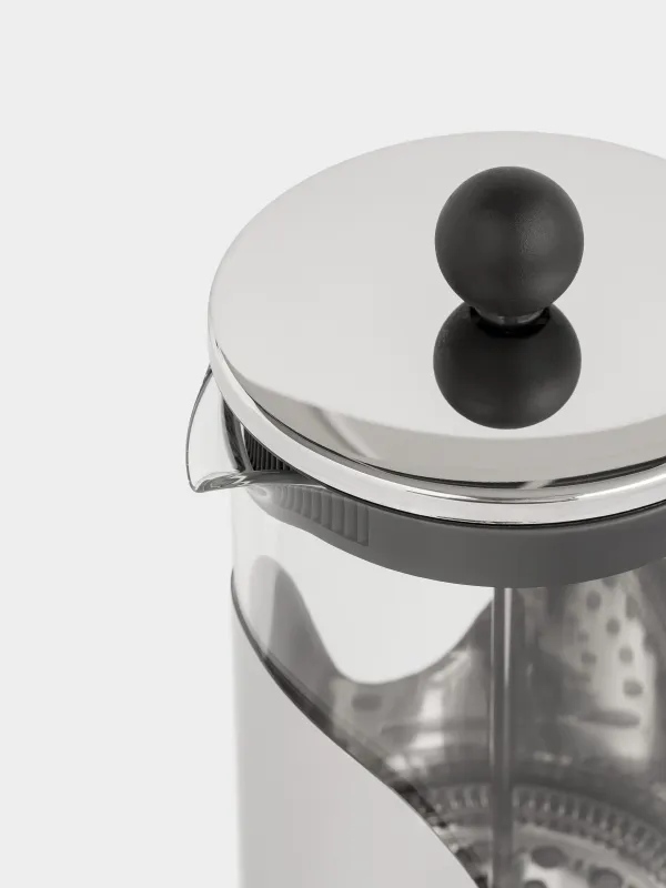 Френч-пресс, 1 л, стекло Б/сталь, Comfort, image-3