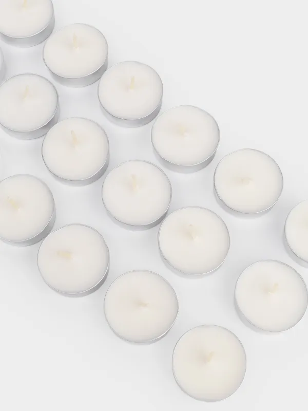 Свеча ароматическая, 4 см, 18 шт, чайная, Ruby Mandarin Bellini, Luxury white, image-4