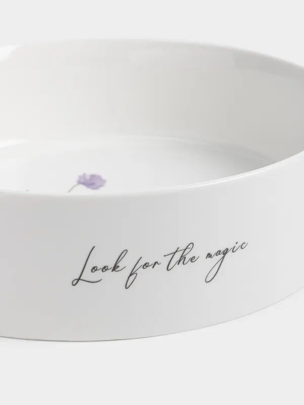 Блюдо, 23х6 см, с бортами, Полевые цветы, Cowslip, image-2