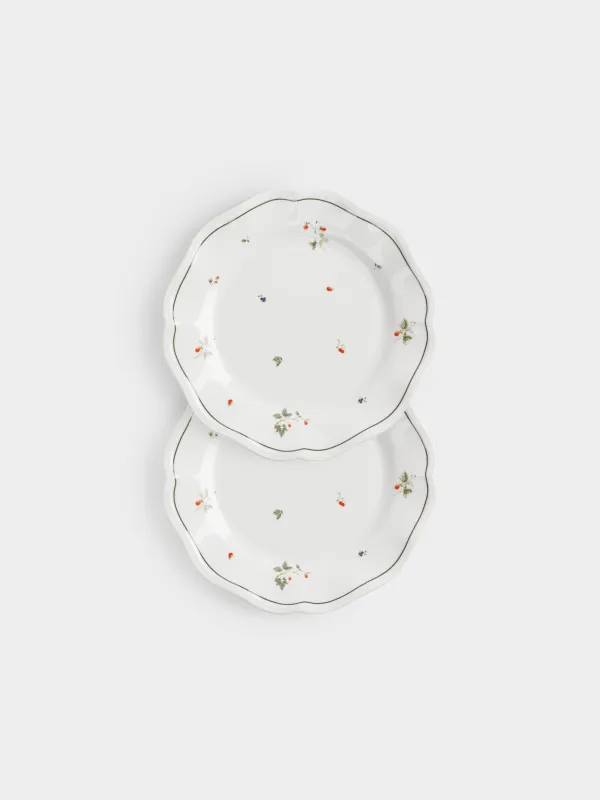 Тарелка закусочная, 19 см, 2 шт, Полевые ягоды, Berry meadow, image-0